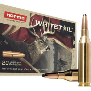 Norma Ammunition 20160462 Dedicated Hunting Whitetail 243Win 100gr Pointed Soft Point 20 Per Box/10 Case