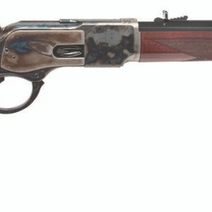 Cimarron CA206 1873 Short Deluxe Full Size 44 Special 10+1, 20" Blued Octagon Steel Barrel, Color Case Hardened Steel Receiver, Walnut Fixed Pistol Grip Stock, Right Hand