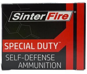 SinterFire Inc SF40125SD Special Duty (SD)  40S&W 125gr Lead Free Frangible Hollow Point 20 Per Box/10 Case