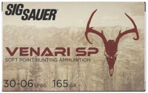 Sig Sauer V3006SP16520 Venari 30-06Springfield 165gr Soft Point 20 Per Box/10 Case