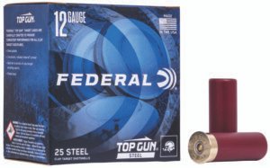 Federal TG1477 Top Gun Steel 12Gauge 2.75" 1 1/8oz 7Shot 25 Per Box/10 Case