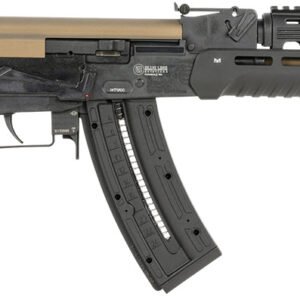 Mauser Rimfire 4070026 AK-47  22 LR 24+1 16.50" Barrel w/Flash Hider, Bronze Receiver, Adjustable Rear Sight, Optics Ready Picatinny Rail, Left Side Folding Stock, Ambidextrous Magazine Release