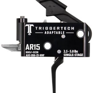 TriggerTech AR0SBB25NNF Adaptable  Flat Single-Stage 2.5-5.0 lbs Adjustable for AR-15