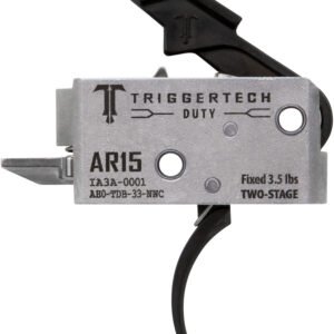 TriggerTech AH0TDB33NNC Duty  Curved Trigger Two-Stage 3.50 lbs Draw Weight Fits AR-15