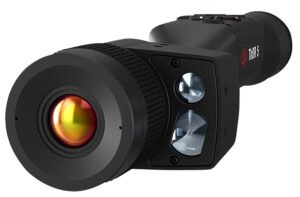 ATN TIWST5625LRF Thor 5 640 LRF Thermal Rifle Scope Black Anodized 2-16x Smart Mil Dot Reticle, Zoom 640x480, 12 Micron, 60 fps Resolution