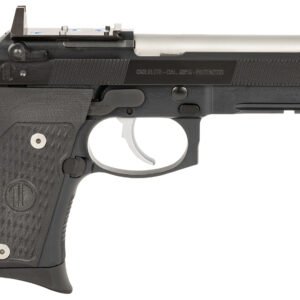 Langdon Tactical Tech LTT92CTJRR Beretta 92 Elite Compact 9mm Luger 15+1 4.25" Stainless Target Crown Steel Barrel, Black Optic Cut/Serrated Steel Slide, Black Black VZ G10 Grip