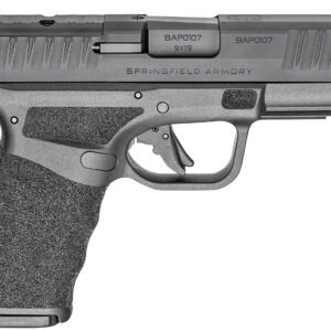 Springfield Armory HCP9379BOSP15 Hellcat Pro OSP Compact 9mm Luger 15+1 3.70" Black Melonite Steel Barrel & Optic Ready/Serrated Slide, Black Polymer Frame w/Picatinny Rail, Textured Grip