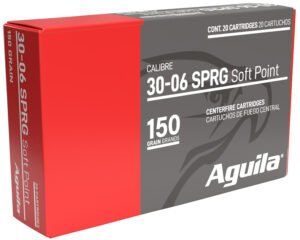 Aguila 8108AG 30-06Springfield 150gr InterLock Boat Tail Soft Point 20 Per Box/10 Case