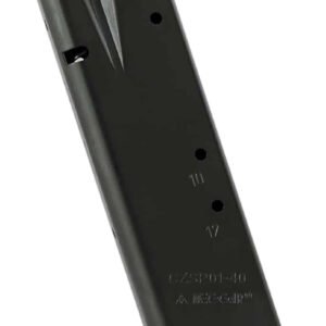 Mec-Gar MGCZ4014DPS CZ  14rd 40 S&W, Fits CZ Shadow/Shadow 2/85B/75B/SP-01 Black