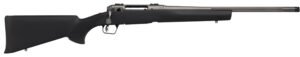 Savage Arms 58280 110 Trail Hunter Lite Full Size 450 Bushmaster 3+1 20" Fluted/Threaded Barrel, Drilled & Tapped Steel Receiver, Black Fixed Synthetic Stock