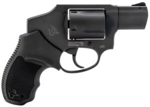 Taurus 2-650121 650  Small 357 Mag/38 Special +P 5 Shot 2" Matte Black Alloy Steel Barrel, Cylinder & Frame, Black Rubber Grip, Transfer Bar Safety, Concealed Hammer