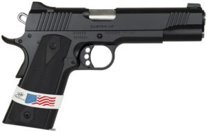 Kimber Mfg, Inc 3000500 Custom LW Liberty 45 ACP 7+1 5" Stainless Match Grade Barrel, KimPro Black Serrated Steel Slide, KimPro Black Aluminum Frame w/Beavertail, ANKA Grip