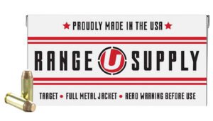 Underwood Ammo 297 10mmAuto 180gr Full Metal Jacket Flat Nose 50 Per Box/10 Case
