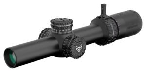 Swampfox Optics ARH16241RL Arrowhead  Black 1-6x24mm 30mm Tube Guerrilla Dot MIL Red Reticle