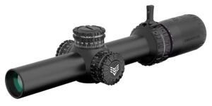 Swampfox Optics ARH18241B Arrowhead  Black 1-8x24mm 30mm Tube Guerrilla Dot BDC Reticle