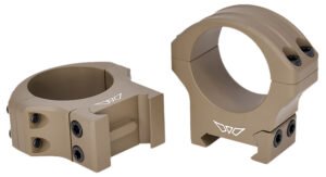 Warne 8513DE HyperLite  Dark Earth Cerakote MagnaFusion Alloy 30mm Tube Maxima/Weaver/Picatinny