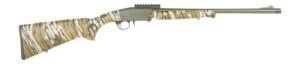 Charles Daly 930426 101 Compact 20 Gauge Break Open 3" 1rd Black Steel Single Shot Barrel & Receiver w/Picatinny Rail, Fixed Mossy Oak Bottomland Synthetic Stock, Beretta Benelli Mobil Choke System