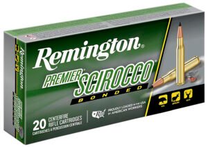 Remington Ammunition 29335 Premier Scirocco Bonded 7mmRUM 150gr Swift Scirocco Bonded 20 Per Box/10 Case