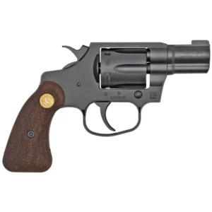 COLT NIGHT COBRA SPECIAL REVOLVER 38 SPL+P 2" BLACK PVD 6RD WOOD MEDALLION