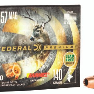 Federal P357XB1 Premium  357Mag 140gr Barnes Expander BRX 20 Per Box/10 Case
