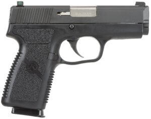 Kahr Arms KP9094N P *CA Compliant 9mm Luger Caliber with 3.60" Barrel, 7+1 Capacity, Black Finish Frame, Serrated Matte Black Stainless Steel Slide, Polymer Grip & TruGlo Night Sigts