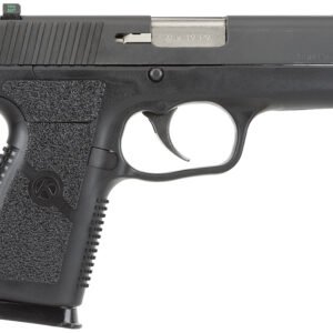 Kahr Arms KP9094N P *CA Compliant 9mm Luger Caliber with 3.60" Barrel, 7+1 Capacity, Black Finish Frame, Serrated Matte Black Stainless Steel Slide, Polymer Grip & TruGlo Night Sigts