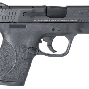 Smith & Wesson 11810 M&P Shield M2.0 Micro-Compact Frame 9mm Luger 7+1/8+1, 3.10" Black Armornite Stainless Steel Barrel & Serrated Slide, Matte Black Polymer Frame, Black Textured Grip, No Safety