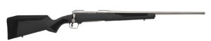 Savage Arms 57077 110 Storm Full Size 6.5 Creedmoor 4+1 22" Matte Button-Rifled Barrel, Matte Drilled & Tapped Stainless Steel Receiver, AccuStock Matte Gray Synthetic Stock, Right Hand