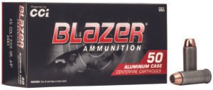 CCI 3584 Blazer Handgun 45Colt 200gr Jacketed Hollow Point 50 Per Box/20 Case