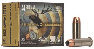 Federal P44SA Premium  44RemMag 280gr Swift A Frame 20 Per Box/10 Case