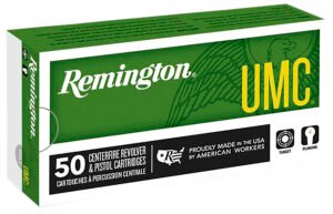 Remington Ammunition 23754 UMC 38Special+P 125gr Semi Jacketed Hollow Point 50 Per Box/10 Case