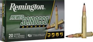 Remington Ammunition 29316 Premier Scirocco Bonded 7mmRemMag 150gr Swift Scirocco Bonded 20 Per Box/10 Case