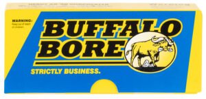 Buffalo Bore Ammunition 20E20 Standard Pressure Strictly Business 38Special 125gr Jacket Hollow Point 20 Per Box/12 Case