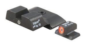 Trijicon 600722 HD Night Sights  Green/Tritium Orange Outline Front Sight-Green Tritium Black Outline Rear Sight Smith & Wesson M&P Shield/M&P Shield Plus