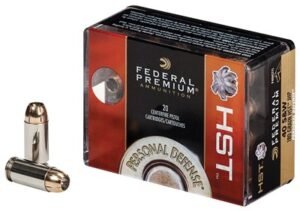 FEDERAL PREMIUM 9MM LUGER - 124GR HST JHP 20RD 10BX/CS