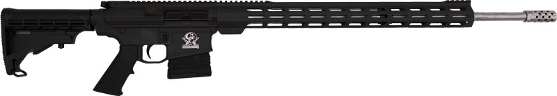 GLFA AR10 RIFLE 243 WIN - 24" S/S BBL 5-SHOT BLACK
