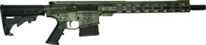 GLFA AR10 RIFLE 308 BUNDLE 16" - W/ 5 KNIVES LICHEN GREEN