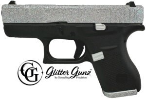 GLOCK 42 380ACP 3.25 GLITTER GUN DIAMOND