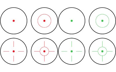 NCSTAR RED/GRN DOT REFLEX SIGHT BLK - Image 3