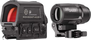 SIG RED DOT/MAGNIFIER COMBO - ROMEO8T/JULIET3 AMR BLACK