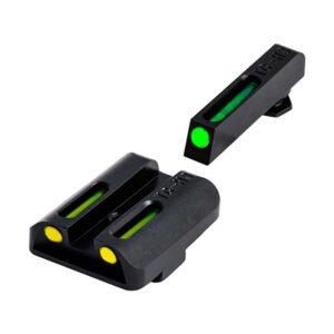 TFO TRITIUM/FIBER-OPTIC DAY/NIGHT SIGHT - GLOCK HIGH, GREEN/YELLOW