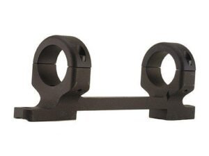 DNZ 1-Piece Game Reaper Scope Mount - Savage Round Receiver Offset Rings LA 1" Medium Black
