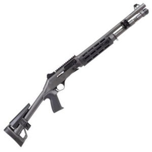 PANZER ARMS M4 SPEED PRO 12G 18.5" PORTED BBL, GREY, MLOK HG, 5RD