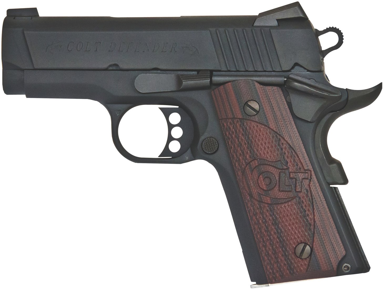 CLT DEFENDER 9MM 3 BLUE G10 BLK CHERRY 8RD
