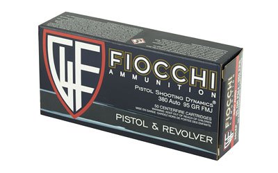 FIOCCHI 380ACP 95GR FMJ 50/1000 - Image 3