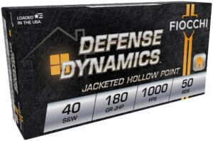 FIO DEFENSE 40SW 180GR JHP 50/20