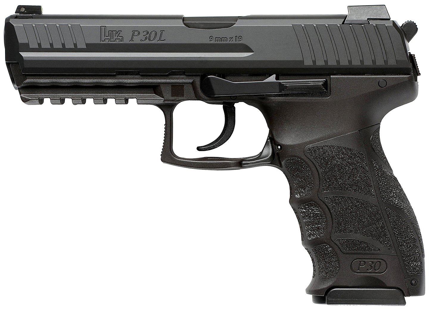HK P30L V3 DASA 9MM 4.45 LONG SLIDE 2.10RD