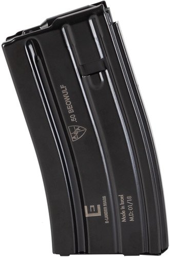 E-LANDER MAGAZINE .50 BEOWULF - 7 ROUNDS STEEL