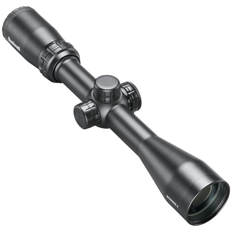 Bushnell Banner-2 Rifle Scope 3-9x40 1" SFP DOA Quick Ballistic Illum Black with Rings