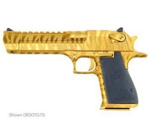 DESERT EAGLE .44 MAGNUM  6' 8RD TITANIUM GOLD STIPE